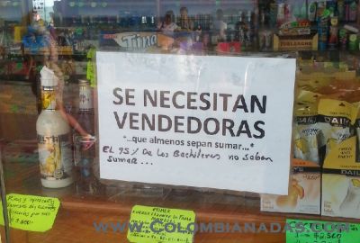 Se necesitan vendoras ...
