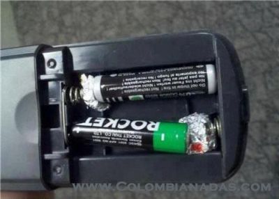pilas muy pequeñas
