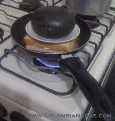 La nueva sanduchera a gas
